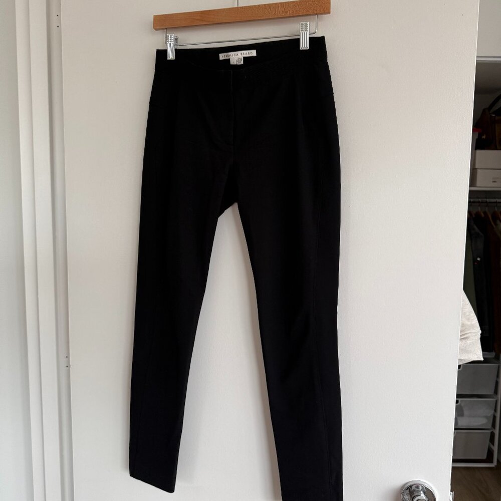 Veronica Beard Scuba Pants (Size 4 Petite Black)